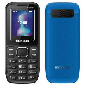 Maxcom MM135 Light mobiltelefon, dual sim-es kártyafüggetlen, fm rádiós fekete (töltő nélkül) kép