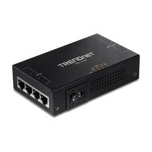 Gigabit Injector 4 x PoE+, teljesítmény 65W - TRENDnet kép