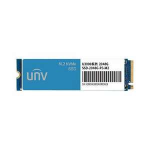 SSD tárolóegység 2048 GB, M.2, PCIe3 NVMe U3000 - UNV kép