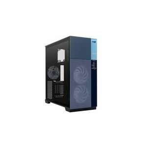 InWin IW-CS-F5BLK-3AN140 F5 táp nélküli ablakos ház fekete-kék kép