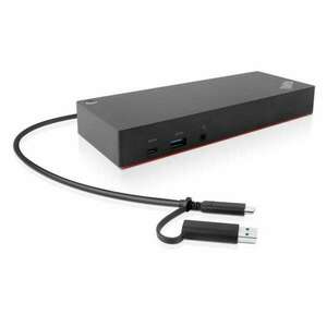 LENOVO ThinkPad Dock - 135W Hybrid USB-C with USB-A kép