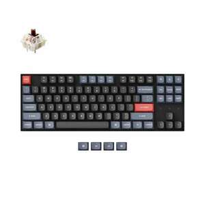 Keychron K8 Pro Wireless Mechanikus Billentyűzet Gateron G Pro Brown - Magyar kép