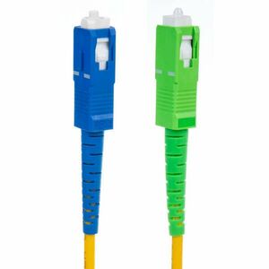 Optikai kábel Patchcord SC/APC-SC/UPC Maclean MCTV-405, 15 m, többszínű kép