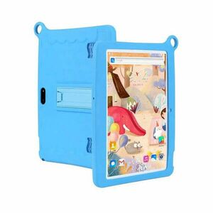 Sannuo Kids 10.1" WiFi tablet, 1GB / 16GB, kék, ajándék szilikon tokkal, K101 kép