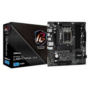 ASRock B760M PG Lightning/D4 alaplap (B760M PG Lightning/D4) kép