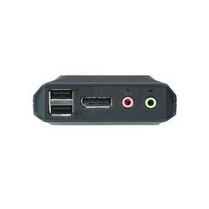 ATEN CS22DP 2-Port USB DisplayPort Cable KVM Switch with Remote Port Selector (CS22DP) kép