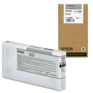 Epson T9137 Light Black tintapatron (C13T913700) kép