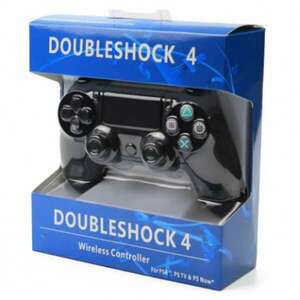 Goodbuy Doubleshock 4 Vezeték nélküli controller - Fekete (PS4/PS3/PC/Android/iOS) kép