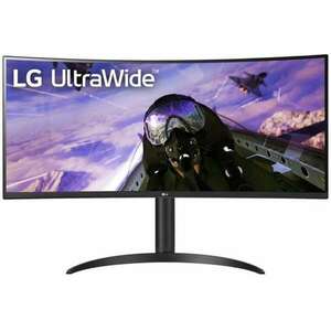 LG Ívelt Gaming 160Hz VA monitor 34" 34WP65CP, 3440x1440, 21: 9, 300cd/m2, 1ms, 2xHDMI/DisplayPort, hangszóró kép