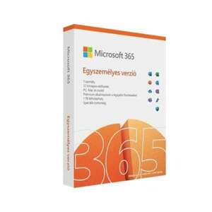 Microsoft Office csomag, Office 365 Personal (QQ2-01744, 32/64bit, magyar, 1 felhasználó, 1évre) kép