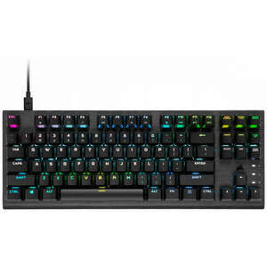 Corsair K60 Pro TKL RGB Tenkeyless Optical-Mechanical Gaming Keyboard Black US kép