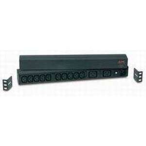 APC rack 19" Basic PDU, 1U, 16A/230V, 10 db C13 aljzat, 2 db C19 aljzat kép