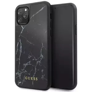 Tok Guess iPhone 11 Pro Black Marble (GUHCN58HYMABK) kép