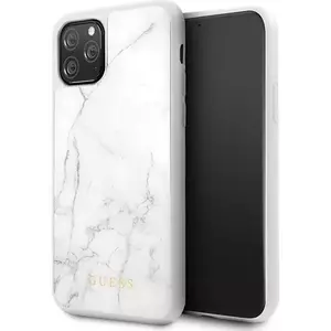 Tok Guess iPhone 11 Pro White Marble (GUHCN58HYMAWH) kép