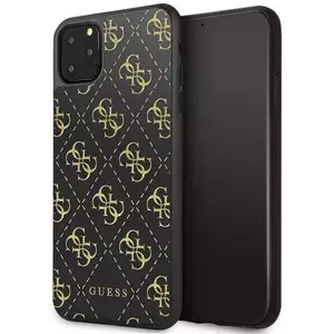 Tok Guess iPhone 11 Pro Max black hard case 4G Double Layer Glitter (GUHCN654GGPBK) kép