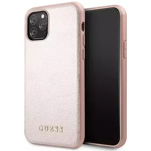 Tok Guess iPhone 11 Pro rose gold hard case Iridescent (GUHCN58IGLRG) kép