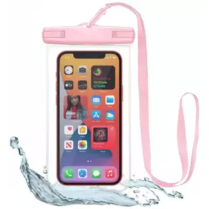 Tok TECH-PROTECT UNIVERSAL WATERPROOF CASE PINK (9589046924521) kép