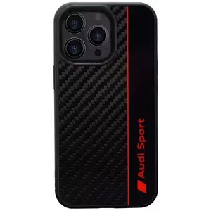 Tok Audi Carbon Fiber Stripe iPhone 13 Pro 6.1" black hardcase AUS-TPUPCIP13P-R8/D1-BK (AUS-TPUPCIP13P-R8/D1-BK) kép