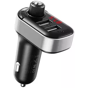 Autó töltő XO Car charger Smart Bluetooth TZ08 (black) kép