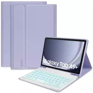 Tok TECH-PROTECT PEN CASE + KEYBOARD GALAXY TAB A9+ PLUS 11.0 X210 / X215 / X216 VIOLET (9319456607895) kép