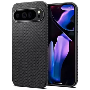 Tok Spigen Liquid Air, matte black - Google Pixel 9 Pro XL (ACS07716) kép