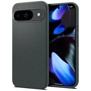 Tok Spigen Liquid Air, abyss green - Google Pixel 9 Pro/Pixel 9 (ACS07683) kép