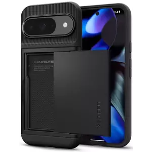 Tok Spigen Slim Armor CS, black - Google Pixel 9 Pro/Pixel 9 (ACS07695) kép