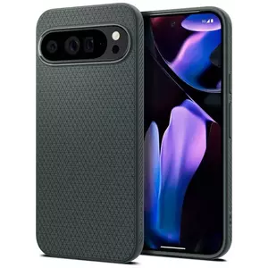 Tok Spigen Liquid Air, abyss green - Google Pixel 9 Pro XL (ACS07717) kép