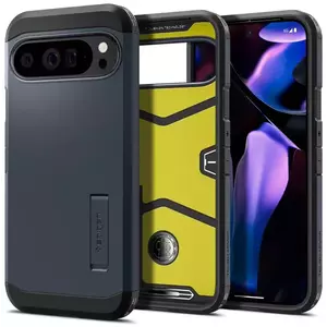 Tok Spigen Tough Armor, metal slate - Google Pixel 9 Pro XL (ACS07727) kép