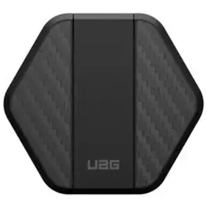 UAG Wireless Charger with kick stand, black/carbon fiber, BULK (9B4410114042) kép