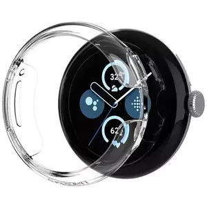 Tok Spigen Thin Fit, crystal clear - Google Pixel Watch 3/2/1 (41mm) (ACS07391) kép