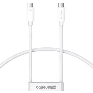 Kábel Baseus fast Charging Cable Superior 2 USB-C to USB-C 240W, 1, 8m (white) kép