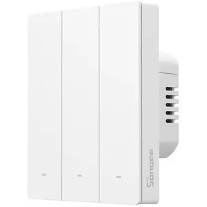 Távoli SONOFF Smart wall switch M5-3C-80W Matter (3-channel, to frame) kép