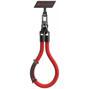 Audi universal phone lanyard 28cm 10mm red AUS-HSL10-RSQ/D1-RD (AUS-HSL10-RSQ/D1-RD) kép