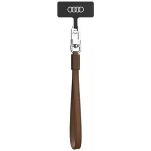 Audi universal phone lanyard 28cm 10mm Leather brown AU-HSLSL-GT/D1-BN (AU-HSLSL-GT/D1-BN) kép