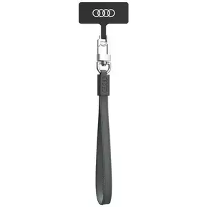 Audi universal phone lanyard 28cm 10mm Leather gray AU-HSLSL-GT/D1-GY (AU-HSLSL-GT/D1-GY) kép