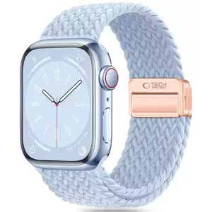 Óraszíj TECH-PROTECT NYLONMAG APPLE WATCH 4 / 5 / 6 / 7 / 8 / 9 / SE (38 / 40 / 41 MM) BABY BLUE (5906302312832) kép