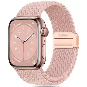 Óraszíj TECH-PROTECT NYLONMAG APPLE WATCH 4 / 5 / 6 / 7 / 8 / 9 / SE (38 / 40 / 41 MM) DUSTY ROSE (5906302312856) kép