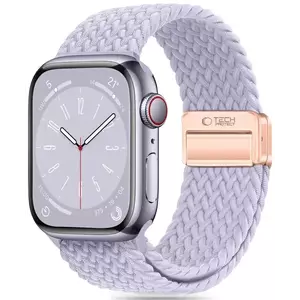 Óraszíj TECH-PROTECT NYLONMAG APPLE WATCH 4 / 5 / 6 / 7 / 8 / 9 / SE (38 / 40 / 41 MM) PERIWINKLE (5906302312863) kép