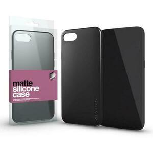 Silicone Case Matte - Samsung Galaxy A3 2017 black kép