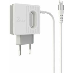 ADAPTER MICRO USB lightning FEHÉR kép