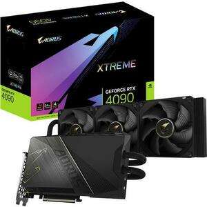 GeForce RTX 4090 XTREME WATERFORCE 24GB GDDR6X (GV-N4090AORUSX W-24GD) kép