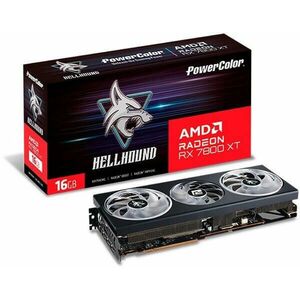 Radeon RX 7800 XT Hellhound OC 16GB GDDR6 (RX7800XT 16G-L/OC) kép