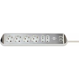 Estilo 6 Plug + 2 USB 2 m (1153590620) kép