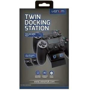 Twin Docking Station for PS4 black (VS2732) kép