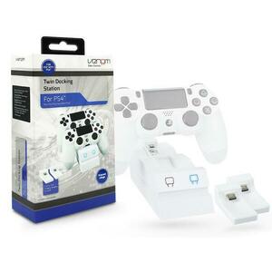 Twin Docking Station for PS4 white (VS2737) kép