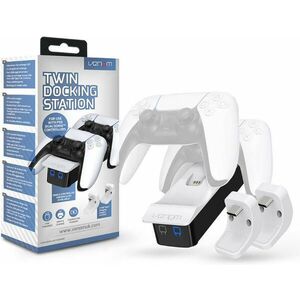 Twin Docking Station for PS5 white (VS5001) kép