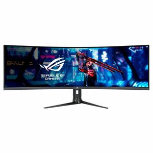 ASUS LCD 49" XG49WCR, 5120 x 1440, ROG STRIX, 165 Hz, DP HDMI, USB-C, VIDEO, 95 W KVM, RJ45, GAMING ulltra wide, fekete kép