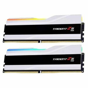 G.SKILL 32 GB Memóriakészlet DDR5 6400 CL32 Trident Z5 RGB, fehér kép