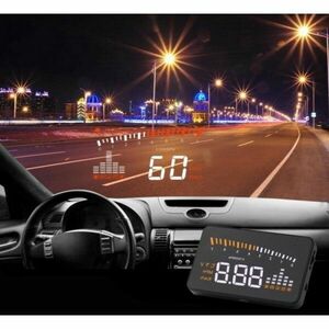 OBD HUD Head Up Display szélvédőre vetítő fedélzeti computer kép